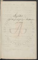 Acta des Patrimonialgerichts von Labuhn [Łabuń Wielki] betreffend die Duplicate des Kirchenbuchs von Labuhn und Cummerow [Komarowo] 1837 - 1853. Labuhn, Cummerow und Geiglitz [Iglice] 1854 - 1874.