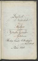 Die Kirchenbuchsduplikate von Wittenfelde [Witno].