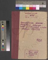 Sprawozdania zbiorcze i jednostkowe dotyczące szkół podstawowych dla pracujących w roku szkolnym 1957/58