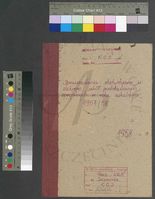 Sprawozdania statystyczne w zakresie szkół podstawowych specjalnych w roku szkolnym 1957/58