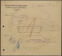 Powiatowy Komitet PPS w Szczecinku - dokumentacja dotycząca współpracy PPS i PPR
