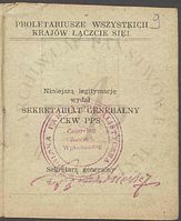 PK PPS Słupsk - deklaracje członkowskie, kwestionariusze personalne, życiorysy, legitymacje i fotografie