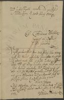 Domkapitel contra Mathias Friedrich v[on] Reihn in po debiti et concursus.
