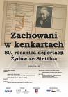 80. rocznica deportacji Żydów ze Stettina