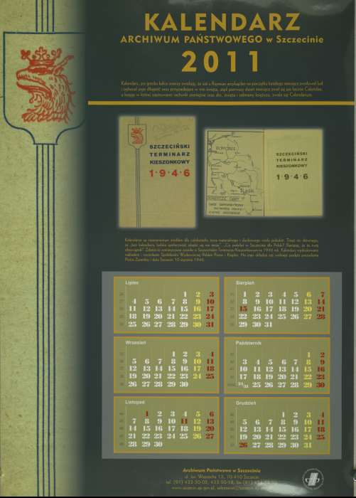 Kalendarz Archiwum Państwowego